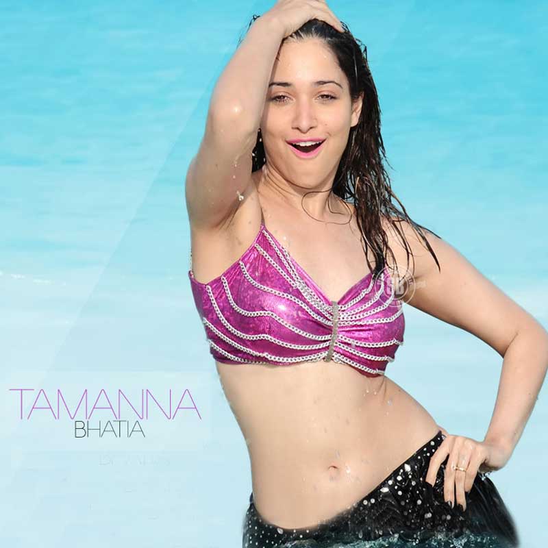 Sexy Hot Tamanna Bhatia Bikni Images Wallpapers Photo Gallery 3744