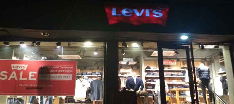 levis exclusive stores