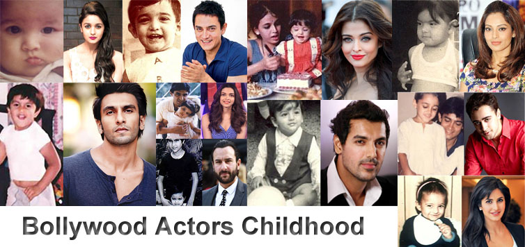 indian actors childhood